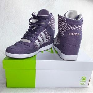 Adidas Super Wedge Purple Ash Size 8